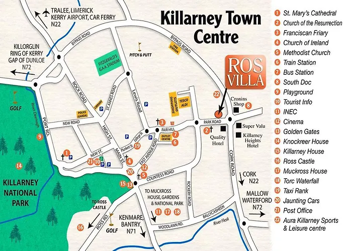 Pensjonat Ros Killarney